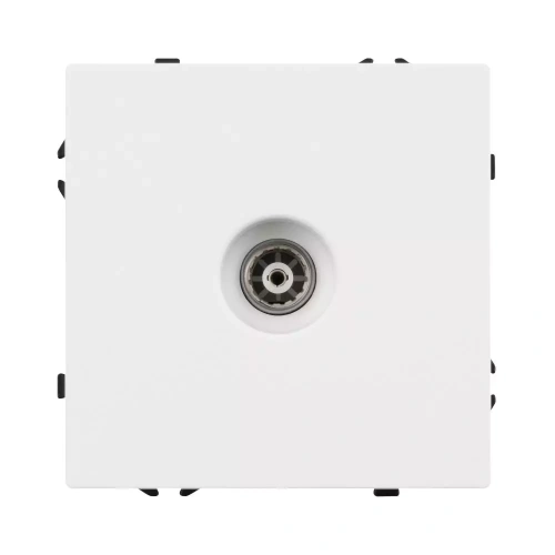 Механизм телевизионной розетки SCT-NOBE-MTV1-SFPL-WH (Arlight, Белый кварц)