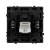 ARL NOBE Розетка телефонная софт-тач черный оникс SCT-MTL1-SFPL-BK (RJ-11, 4C) (Arlight, -)