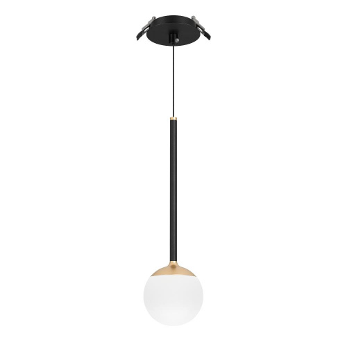 Светильник SP-BEADS-HANG-BUILT-T-R100-8W Warm3000 (BK-GD, 180 deg, 230V) (Arlight, IP20 Металл, 5 лет)