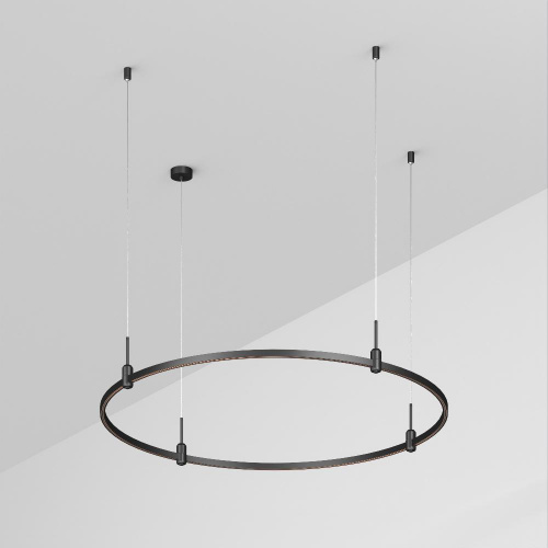 Трек ART-APRIORI-ROUND-HANG-R1200 (BK) (Arlight, IP20 Металл, 3 года)