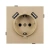 Механизм розетки с USB зарядкой SCT-TENDO-MUAA-SFPL-GD (230V, 16A) (Arlight, Матовый песочный) Механизм розетки с USB зарядкой SCT-TENDO-MUAA-SFPL-GD (230V, 16A) (Arlight, Матовый песочный)