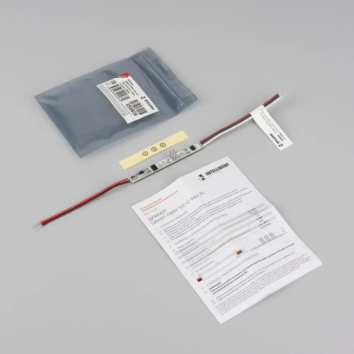 INTELLIGENT ARLIGHT Диммер SMART-PWM-102-12-MIX-IN (5-24V, 2x2A, 1-button, SENS) (IARL, Контроллер)