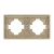 Рамка пластиковая FRM-TENDO-SFPL-2-GD (Arlight, Матовый песочный) Рамка пластиковая FRM-TENDO-SFPL-2-GD (Arlight, Матовый песочный)