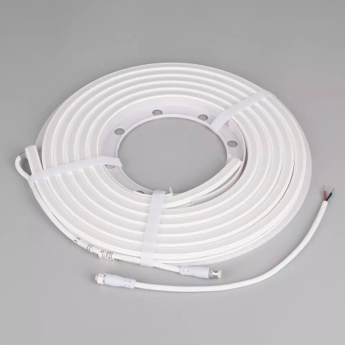 Лента герметичная WAVE-SIDE-DOUBLE-A120-16x15mm 24V Warm3000 (15 W/m, IP67, 5m, wire x1) (Arlight, Вывод боковой, 5 лет)