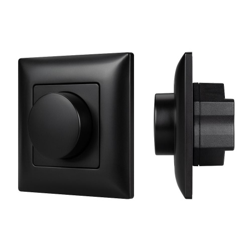 INTELLIGENT ARLIGHT Роторная панель SMART-TRIAC-601-32-DIM-IN Black (230V, 1.5A, 2.4G) (IARL, IP20 Пластик, 5 лет)