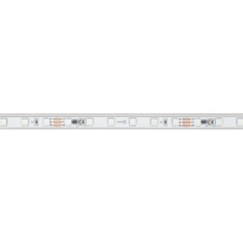 Лента герметичная SPI-P-F72-11mm 24V RGB-PX6 (14.4 W/m, IP66, 3535, 5m) (Arlight, бегущий огонь)