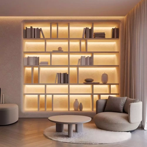 Лента FC-A240-10mm 24V Day4000-CX1 (24 W/m, IP20, 5m) (Arlight, резка 1 светодиод)