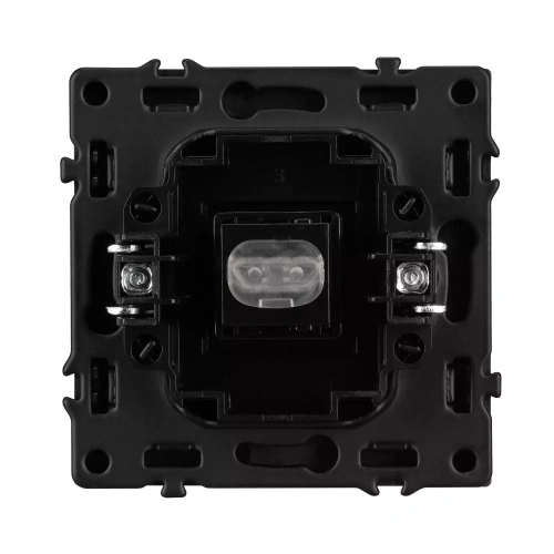 Механизм HDMI розетки SCT-NOBE-MHD1-SFPL-GR (Arlight, Серый базальт)