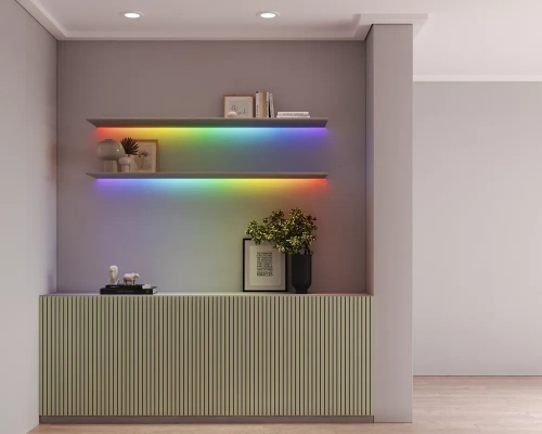 Светодиодная лента Geniled GL-30SMD5050 12В 7Вт/м 10x2000 RGB IP33