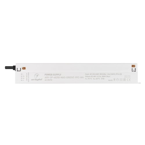 Блок питания ARV-SP-48250-MAG-ORIENT-PFC-WH (48V, 5.21A, 250W) (Arlight, IP20 Пластик, 5 лет)