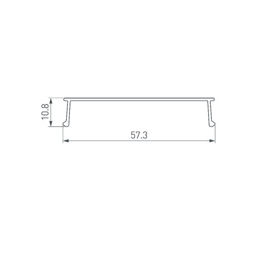 Экран ARH-LINE-6085-2000 OPAL (Arlight, Пластик)