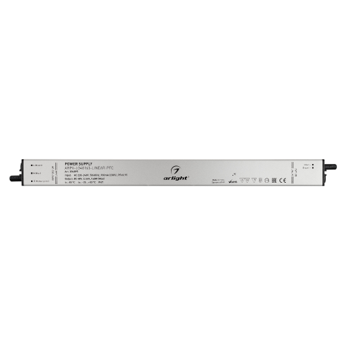 Блок питания ARPV-LG48160-LINEAR-PFC (48V, 3.34A, 160W) (Arlight, IP67 Металл, 5 лет)