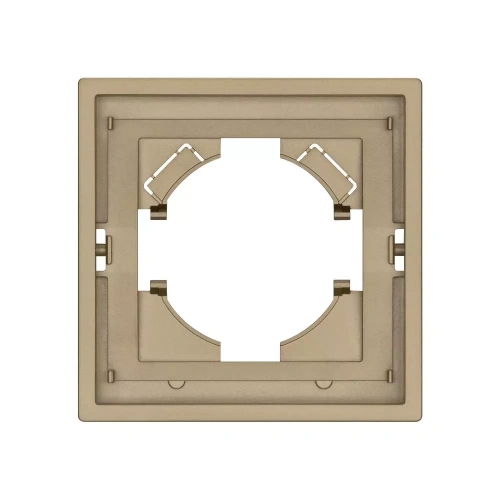 Рамка пластиковая FRM-TENDO-SFPL-1-GD (Arlight, Матовый песочный)