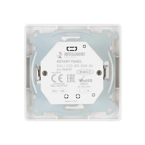 INTELLIGENT ARLIGHT Роторная панель DALI-233-BR-DIM-IN (BUS, 230V) (IARL, -)