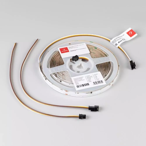 Лента SPI-COB-X630-12mm 24V RGB-PX63 (11 W/m, IP20, 5m) (Arlight, -)