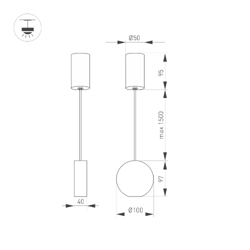 Светильник SP-ELEMENTA-ROLL-R100-9W Day4000 (WH, 39 deg, 230V) (Arlight, IP40 Металл, 3 года)