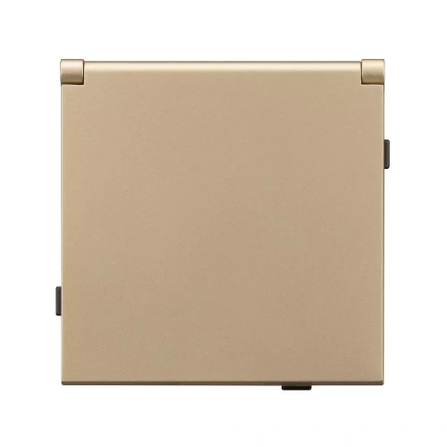 Механизм розетки влагозащищённый SCT-TENDO-MCP-SFPL-GD (230V, 16A) (Arlight, Матовый песочный)