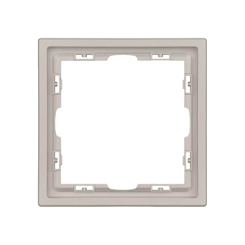 Рамка пластиковая FRM-NOBE-SFPL-1-CA (Arlight, Кашемир)