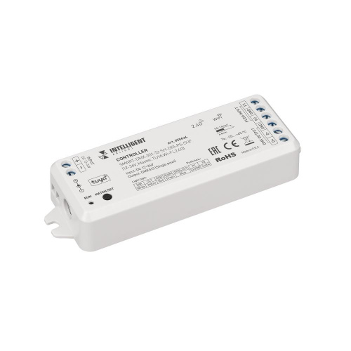 INTELLIGENT ARLIGHT Контроллер SMART-DMX-301-72-SH-DRI-PS-SUF (12-36V, Master, TUYA Wi-Fi, 2.4G) (IARL, IP20 Пластик, 5 лет)
