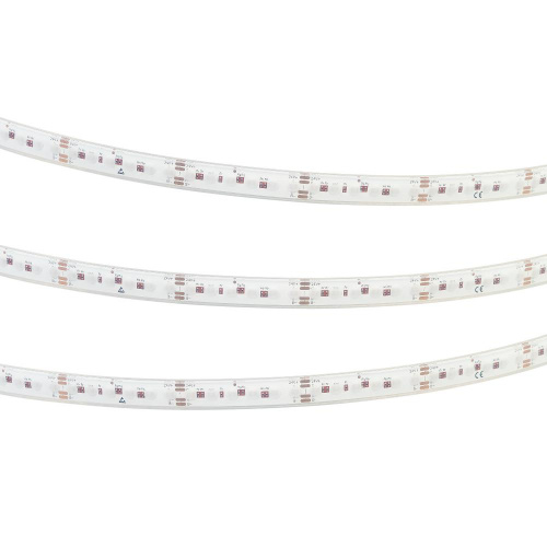 Лента герметичная DOT-PFS-X120-12mm 24V RGB (14 W/m, IP68, 5m) (Arlight, 5 лет)