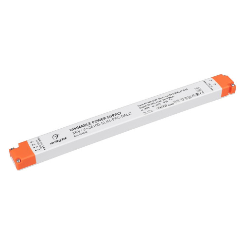 Блок питания ARV-SP-24100-SLIM-PFC-DALI2 (24V, 4.16A, 100W) (Arlight, IP20 Пластик, 5 лет)