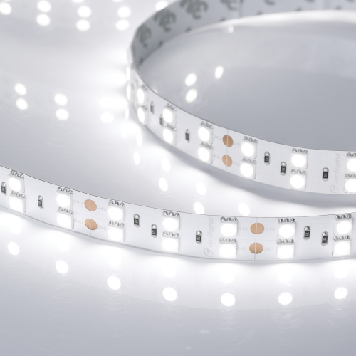 Лента RT 2-5000 24V White6000 2x2 (5060, 600 LED, LUX) (Arlight, 28.8 Вт/м, IP20)