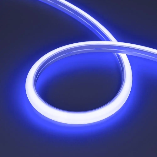 Лента герметичная MOONLIGHT-TOP-G120-16x15mm 24V RGB (12 W/m, IP67, 5m, wire x2) (Arlight, Вывод боковой, 3 года)