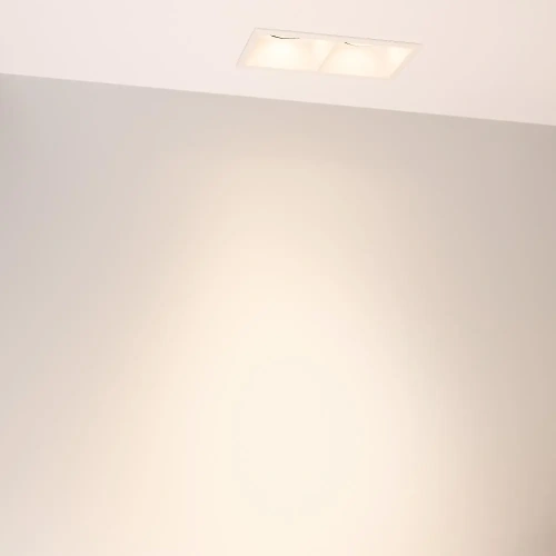 Светильник MS-FLOW-BUILT-S157x85-2x12W Warm3000 (BK, 55 deg, 230V) (Arlight, IP20 Металл, 5 лет)