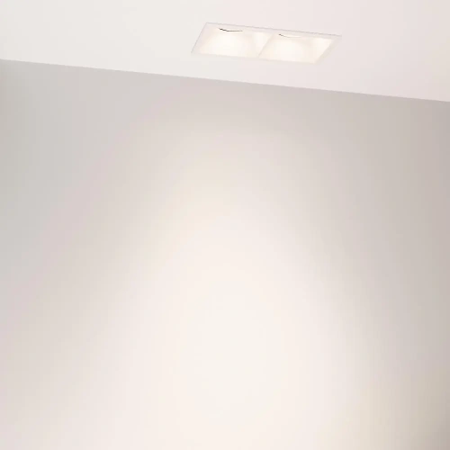 Светильник MS-FLOW-BUILT-S157x85-2x12W Day4000 (WH, 38 deg, DALI2, 230V) (Arlight, IP20 Металл, 5 лет)