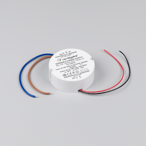 Блок питания ARJ-SP-40900-PFC-TRIAC-R (36W, 27-40V, 900mA) (Arlight, IP44 Пластик, 5 лет)