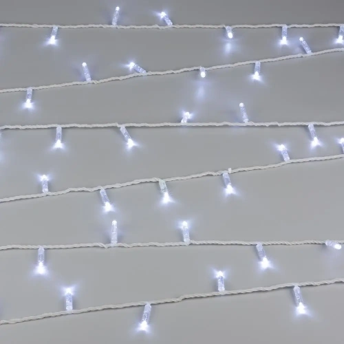 Светодиодная гирлянда Нить ARD-PRO-10000-GREY-100LED-STD White (230V, 6W) (Ardecoled, IP65)