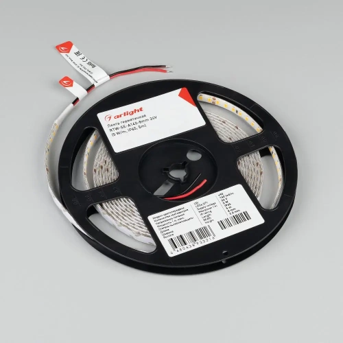 Лента герметичная ULW-SE-A140-8mm 24V Day4000 (5 W/m, IP65, 5m) (Arlight, -)