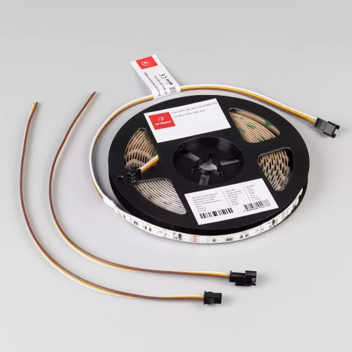 Лента SPI-H84-8mm 24V RGBW-Warm-PX6 (22 W/m, IP20, 4040, 5m) (Arlight, -)