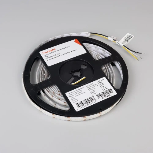 Лента CSP-X640-10mm 24V White-MIX (23 W/m, IP20, 5m) (Arlight, Изменяемая ЦТ)