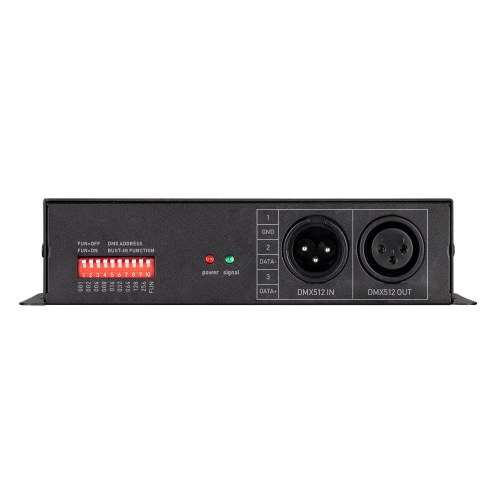 Декодер ARL-7022-DMX (12-24V, 3x8A, DMX512, XLR3) (Arlight, IP20 Металл, 3 года)