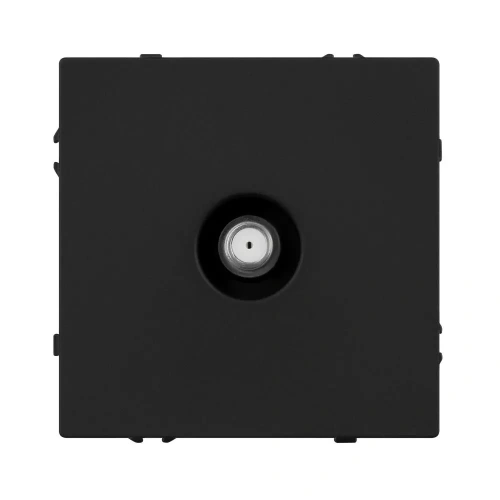 Механизм спутниковой розетки SCT-NOBE-MST1-SFPL-BK (SAT) (Arlight, Черный оникс)
