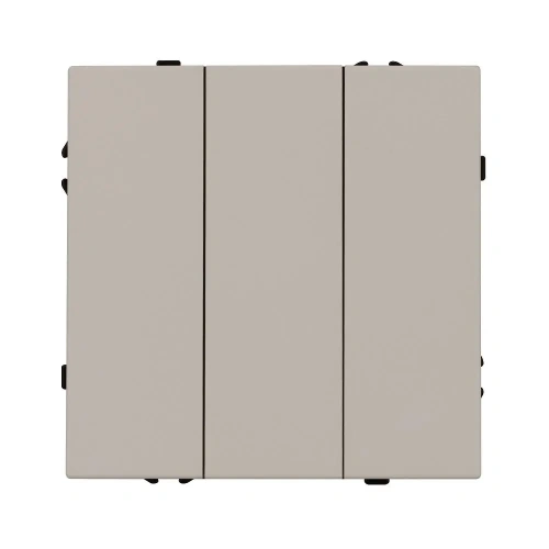 ARL NOBE Выключатель 3 кл софт-тач кашемир SWT-MK03-SFPL-CA (250V, 10A) (Arlight, -)