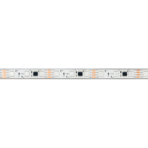 Лента герметичная SPI-PFS-B60-12mm 12V RGB-PX3-BPT (12 W/m, IP68, 5060, 5m) (Arlight, бегущий огонь)