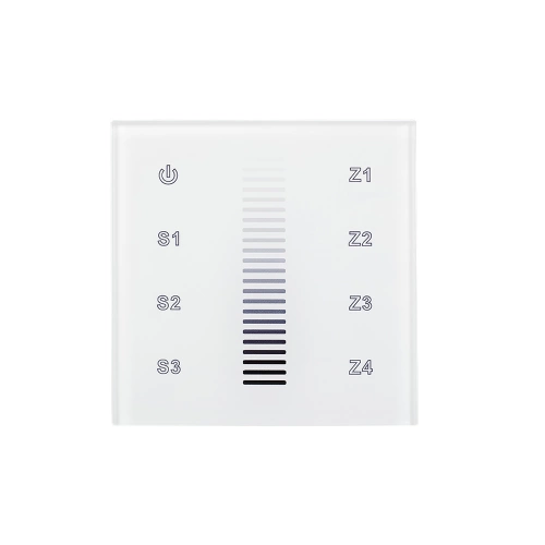 Панель Sens SR-2830A-RF-IN White (220V,DIM,4 зоны) (Arlight, IP20 Пластик, 3 года)