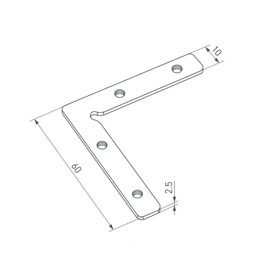 Соединитель профиля SL-LINE-3638-LW-90 Set (Arlight, Металл)