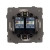Механизм компьютерной розетки двойной SCT-TENDO-MPC2-PL-WH (RJ-45, CAT6) (Arlight, Белый)