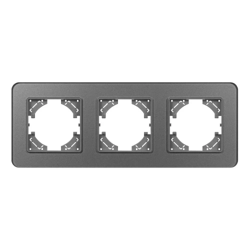 Рамка стеклянная FRM-OMALI-GS-3-GR (Arlight, -)