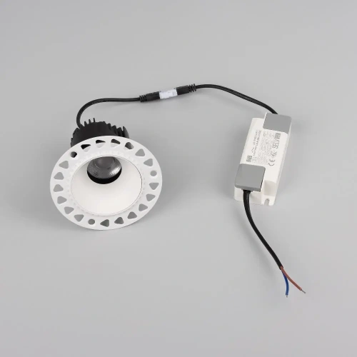 Светильник MS-ARADO-TRIMLESS-R65-9W Warm2700 (WH-WH, 24 deg, 230V) (Arlight, IP20 Металл, 5 лет)