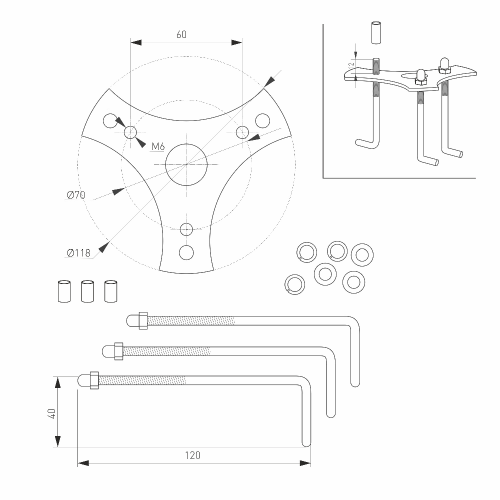 Светильник LGD-STEM-BOLL-H900-10W Warm2700 (GR, 185 deg, 230V) (Arlight, IP65 Металл, 3 года)