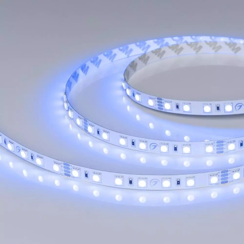 Лента RT-B70-10mm 24V RGB (14 W/m, IP20, 5m) (Arlight, Открытый)