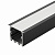 Профиль LINIA49-F-M-2000 BLACK (Arlight, Алюминий)