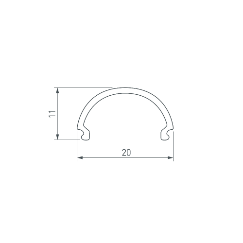 Экран SL-LINE-2011-2500 Round OPAL (Arlight, -)