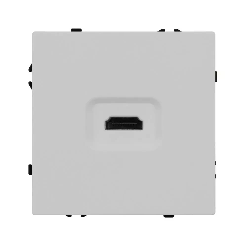 Механизм HDMI розетки SCT-NOBE-MHD1-SFPL-IS (Arlight, Никель)