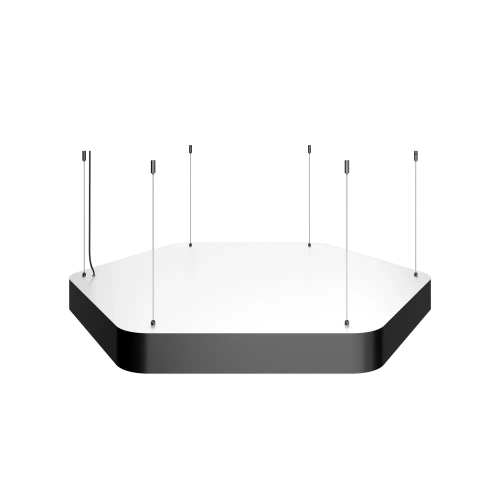 Hexagon Soft 700x606x350 h80 50Вт 4000К 90Ra Черный