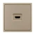 Механизм HDMI розетки SCT-NOBE-MHD1-SFPL-GD (Arlight, Золотой песок) Механизм HDMI розетки SCT-NOBE-MHD1-SFPL-GD (Arlight, Золотой песок)